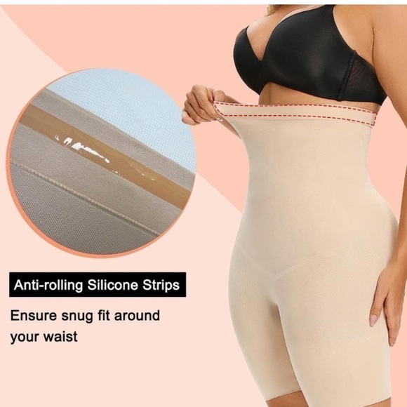 Shaperx Tummy Control Panties Seamless High-Waisted Body Shaper Shorts Butt Lift - Picture 3 of 12